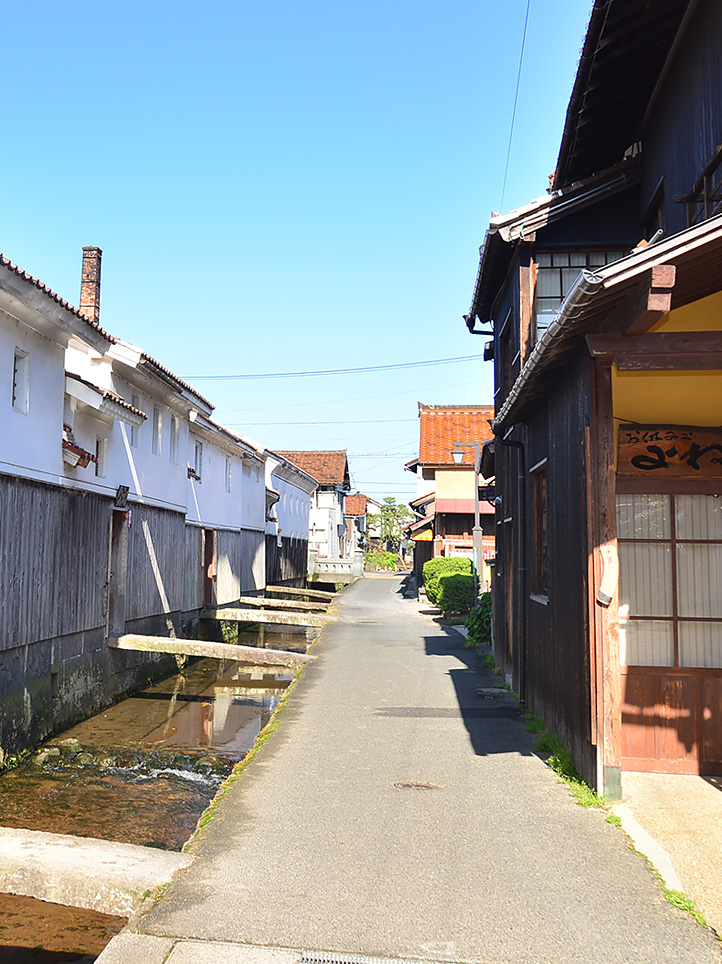 白壁土蔵群 実際の場所