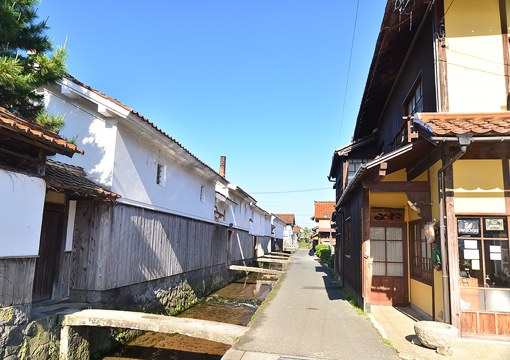 白壁土蔵群 実際の場所